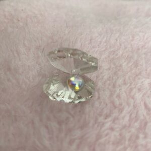 Crystal shell with pearl